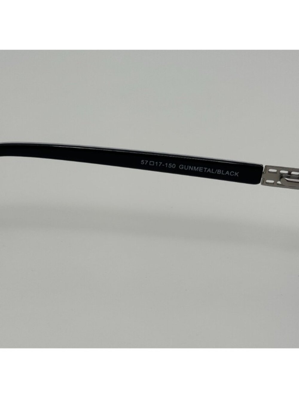 BMEC Big Idea Gunmetal Black Eyeglasses Eye Glasses Frames 57-17-150 - Picture 6 of 6